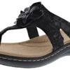 Clarks Laurieann Gema Womens Adjustable Comfort Sandals With Arch Support