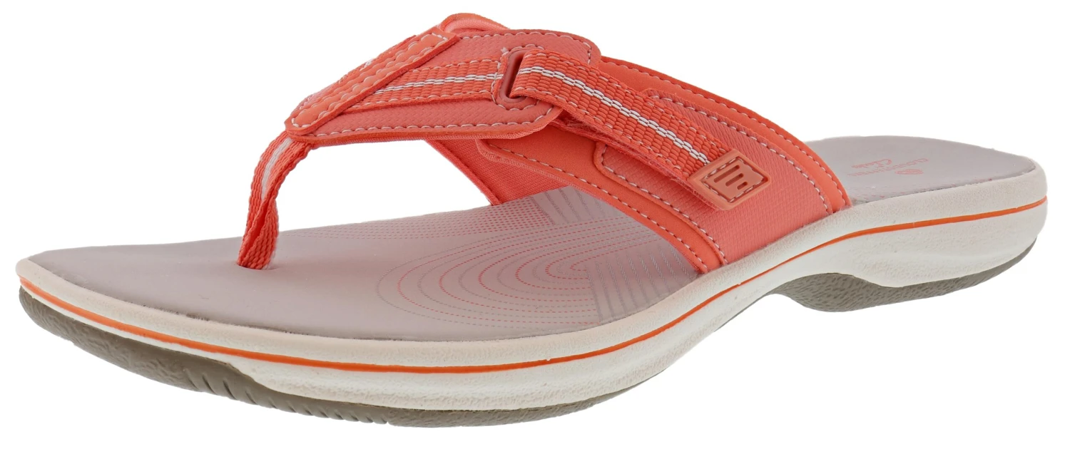 Clarks Women Cloudsteppers Walking Flip Flop Sandals Brinkley Jazz 1 Clarks Women Cloudsteppers Walking Flip Flop Sandals Brinkley Jazz