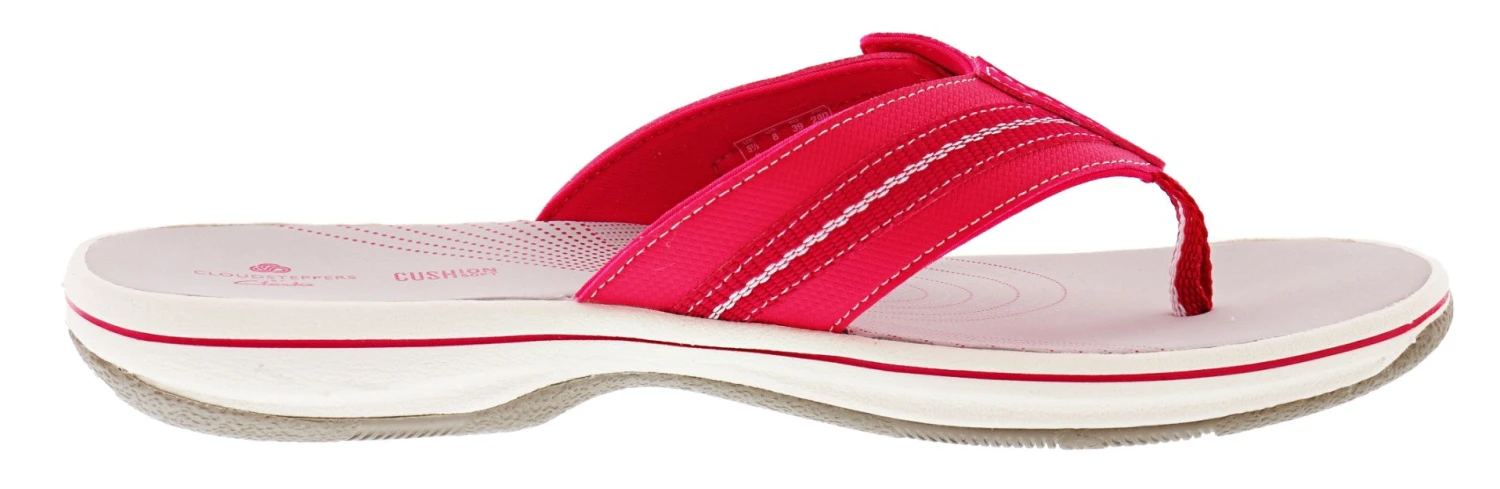 Clarks Women Cloudsteppers Walking Flip Flop Sandals Brinkley Jazz 8 Clarks Women Cloudsteppers Walking Flip Flop Sandals Brinkley Jazz - Image 8