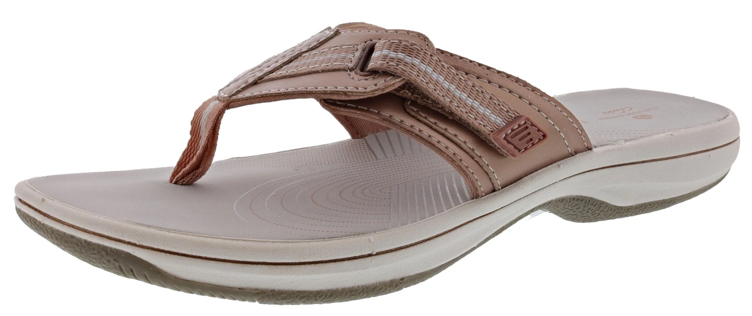 Clarks Women Cloudsteppers Walking Flip Flop Sandals Brinkley Jazz 16 Clarks Women Cloudsteppers Walking Flip Flop Sandals Brinkley Jazz - Image 16