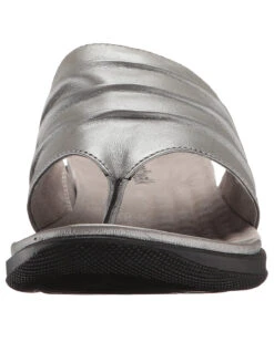 Softwalk Womens Summer Leather Sandals Thick Sole Wedge Slides -Tory Burch Sales 2024 29168