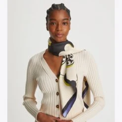 Tory Burch 3D T Monogram Double-Sided Silk Square Scarf -Tory Burch Sales 2024 3D20T20Monogram20Double Sided20Silk20Square20Scarf20.TB 116274 400 20220224 OMACC.pdp 1200x1200 1