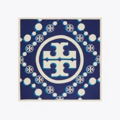 Tory Burch 3D T Monogram Double-Sided Silk Square Scarf -Tory Burch Sales 2024 3D20T20Monogram20Double Sided20Silk20Square20Scarf20.TB 116274 401 SLOVE.pdp 1200x1200 1