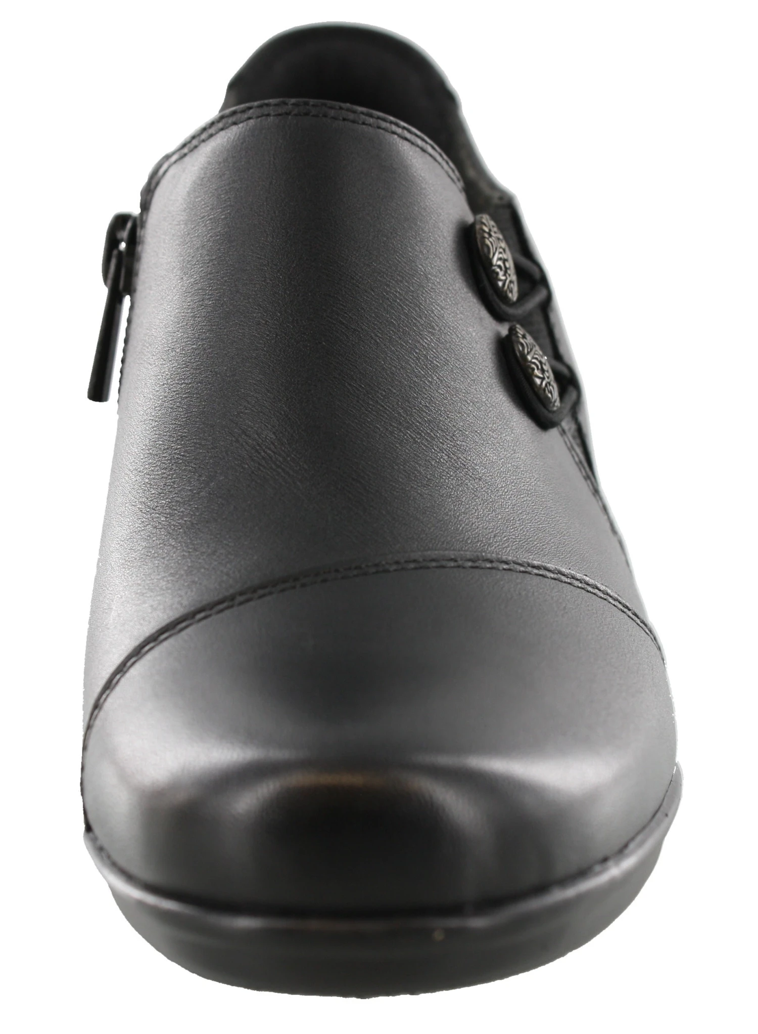 Clarks Women's Emslie Warren Booties Block Heel 3 Clarks Women's Emslie Warren Booties Block Heel - Image 3