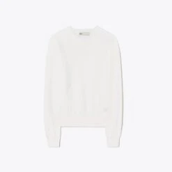 Cashmere Shrunken Crewneck -Tory Burch Sales 2024 Cashmere20Shrunken20Crewneck.TB 146190 089 SLFRO.pdp 1200x1200 1