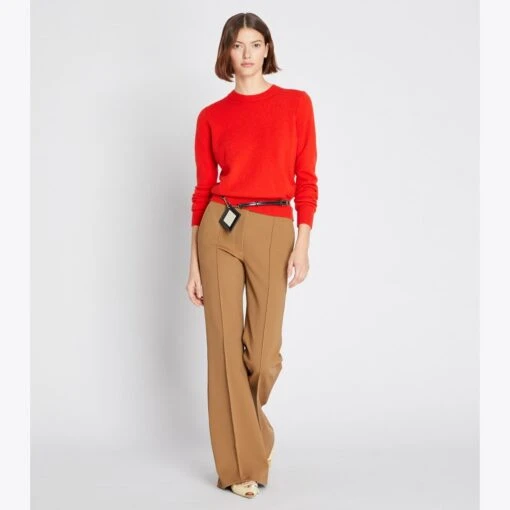 Cashmere Shrunken Crewneck