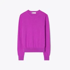 Cashmere Shrunken Crewneck -Tory Burch Sales 2024 Cashmere20Shrunken20Crewneck.TB 146190 687 SLFRO.pdp 1200x1200 1
