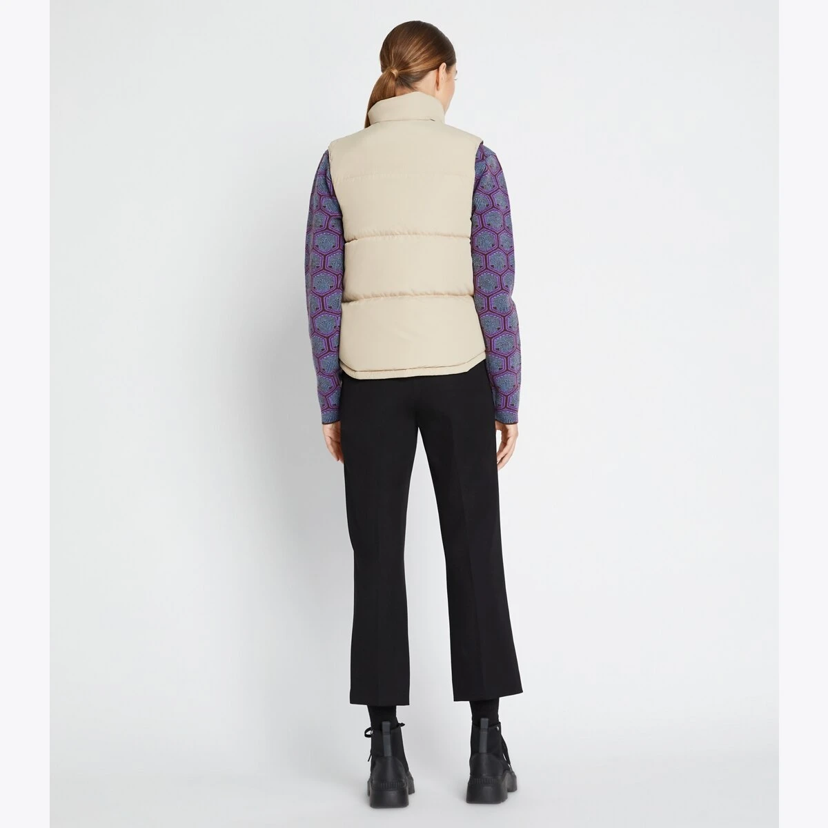 Colorblock Down Vest 2 Colorblock Down Vest - Image 2