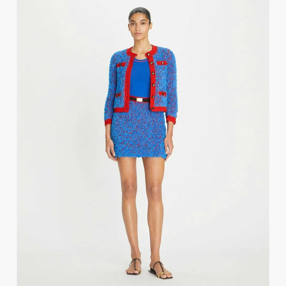 Tory Burch Confetti Kendra Cardigan 4 Tory Burch Confetti Kendra Cardigan - Image 4