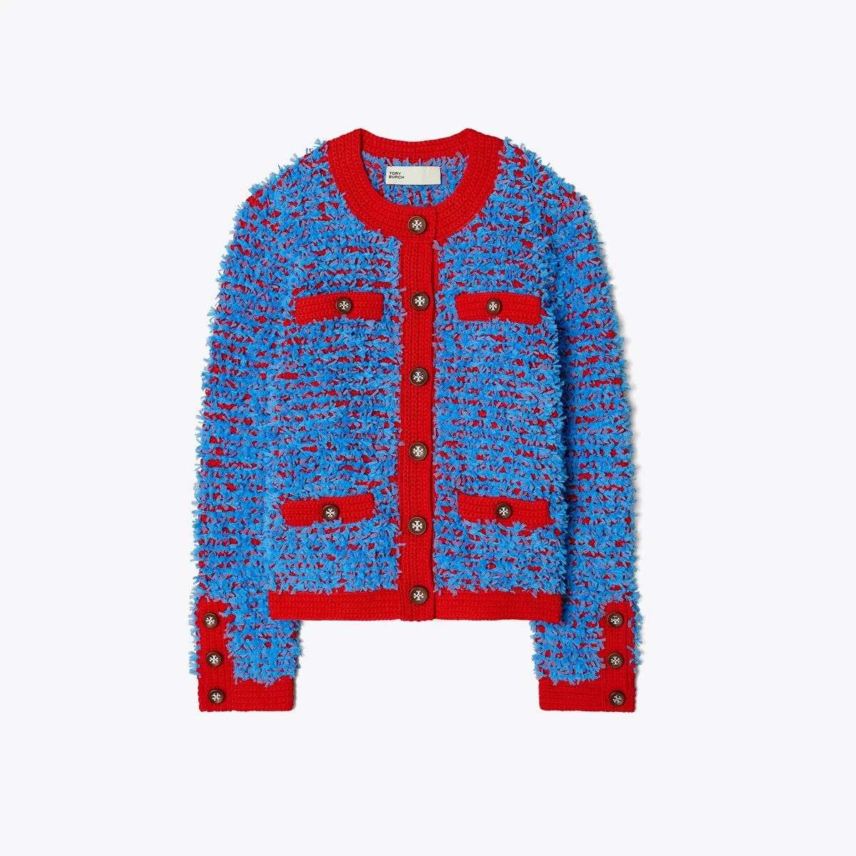 Tory Burch Confetti Kendra Cardigan 2 Tory Burch Confetti Kendra Cardigan - Image 2