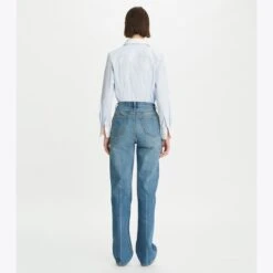 Tory Burch Contrast Collar Poplin Shirt 9 Tory Burch Contrast Collar Poplin Shirt -Tory Burch Sales 2024 Contrast20Collar20Poplin20Shirt.TB 148298 403 20230310 OMBAC.pdp 1200x1200 1