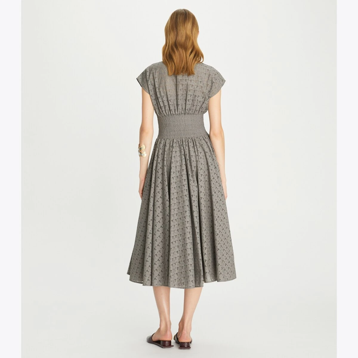 Tory Burch Cotton Eyelet Dress 3 Tory Burch Cotton Eyelet Dress - Image 3