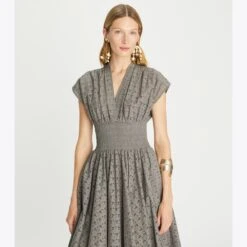 Tory Burch Cotton Eyelet Dress