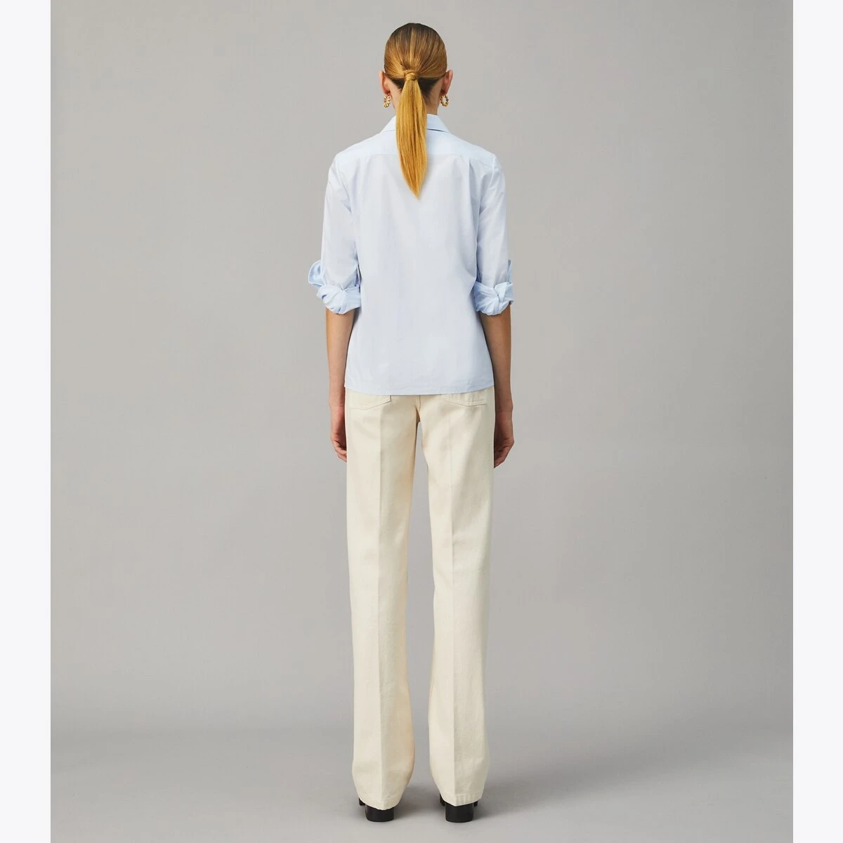 Tory Burch Cotton Poplin Shirt 4 Tory Burch Cotton Poplin Shirt - Image 4