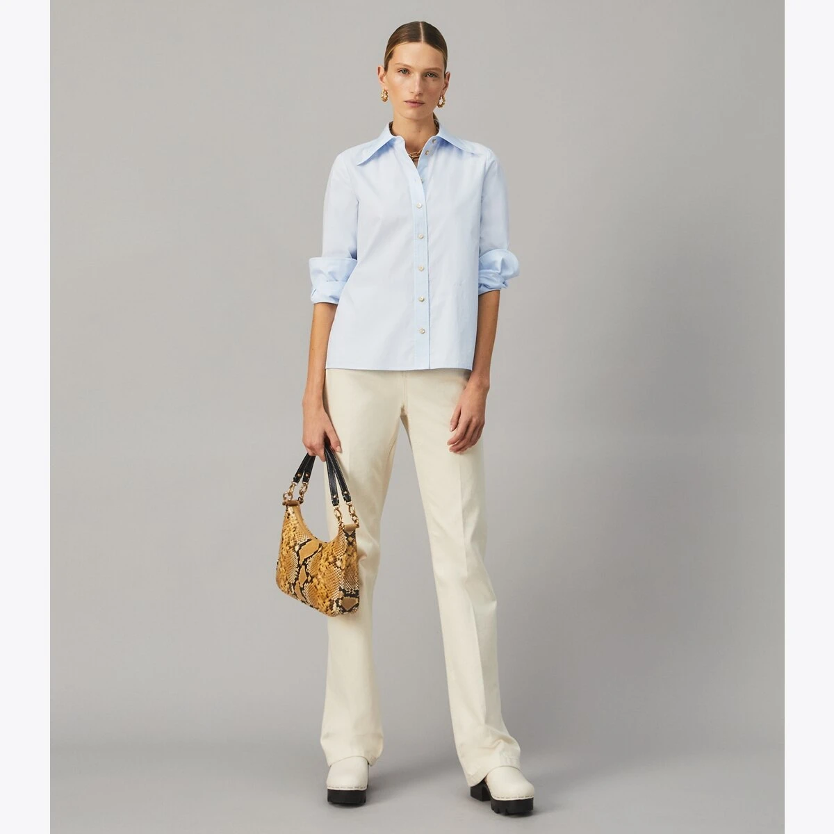 Tory Burch Cotton Poplin Shirt 3 Tory Burch Cotton Poplin Shirt - Image 3