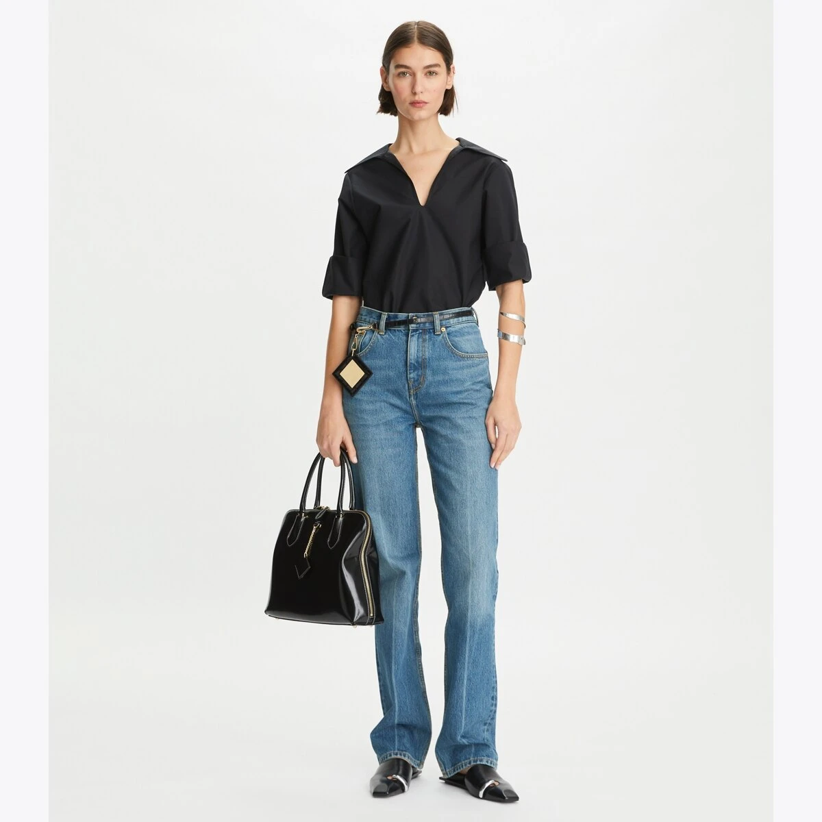 Tory Burch Cotton Poplin Tunic 4 Tory Burch Cotton Poplin Tunic - Image 4