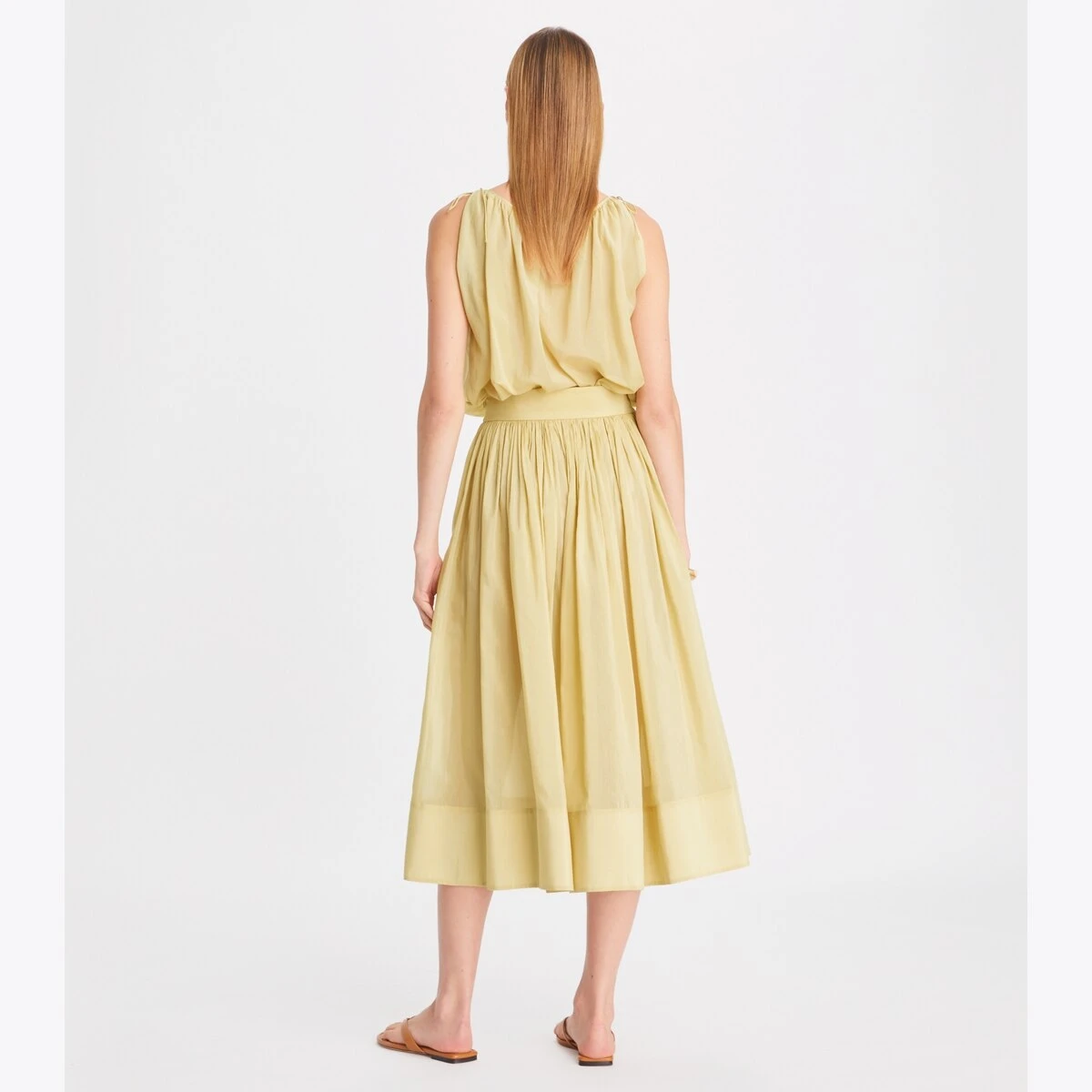 Tory Burch Cotton Silk Shoulder Tie Top 7 Tory Burch Cotton Silk Shoulder Tie Top - Image 7