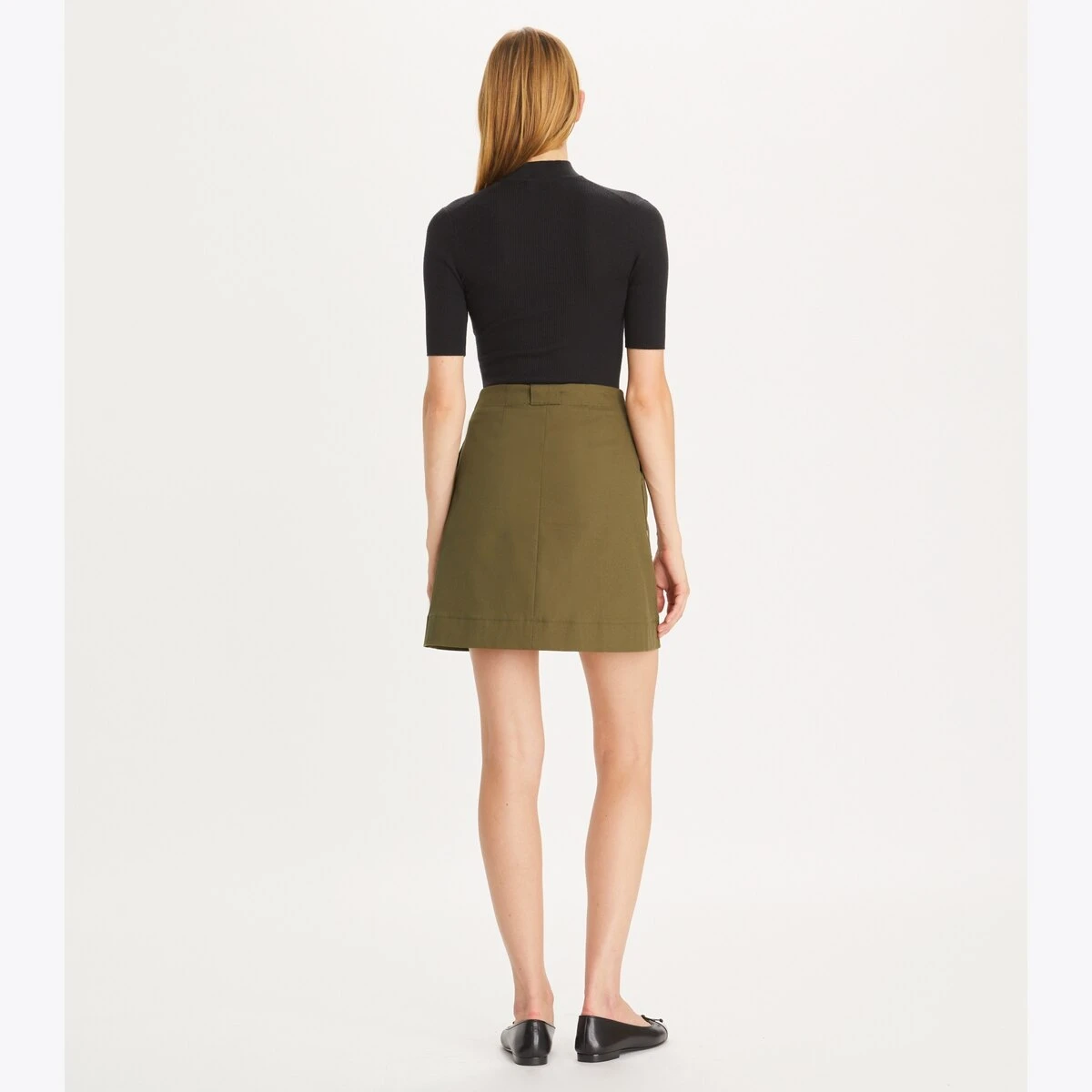 Tory Burch Cotton Twill Skirt 1 Tory Burch Cotton Twill Skirt