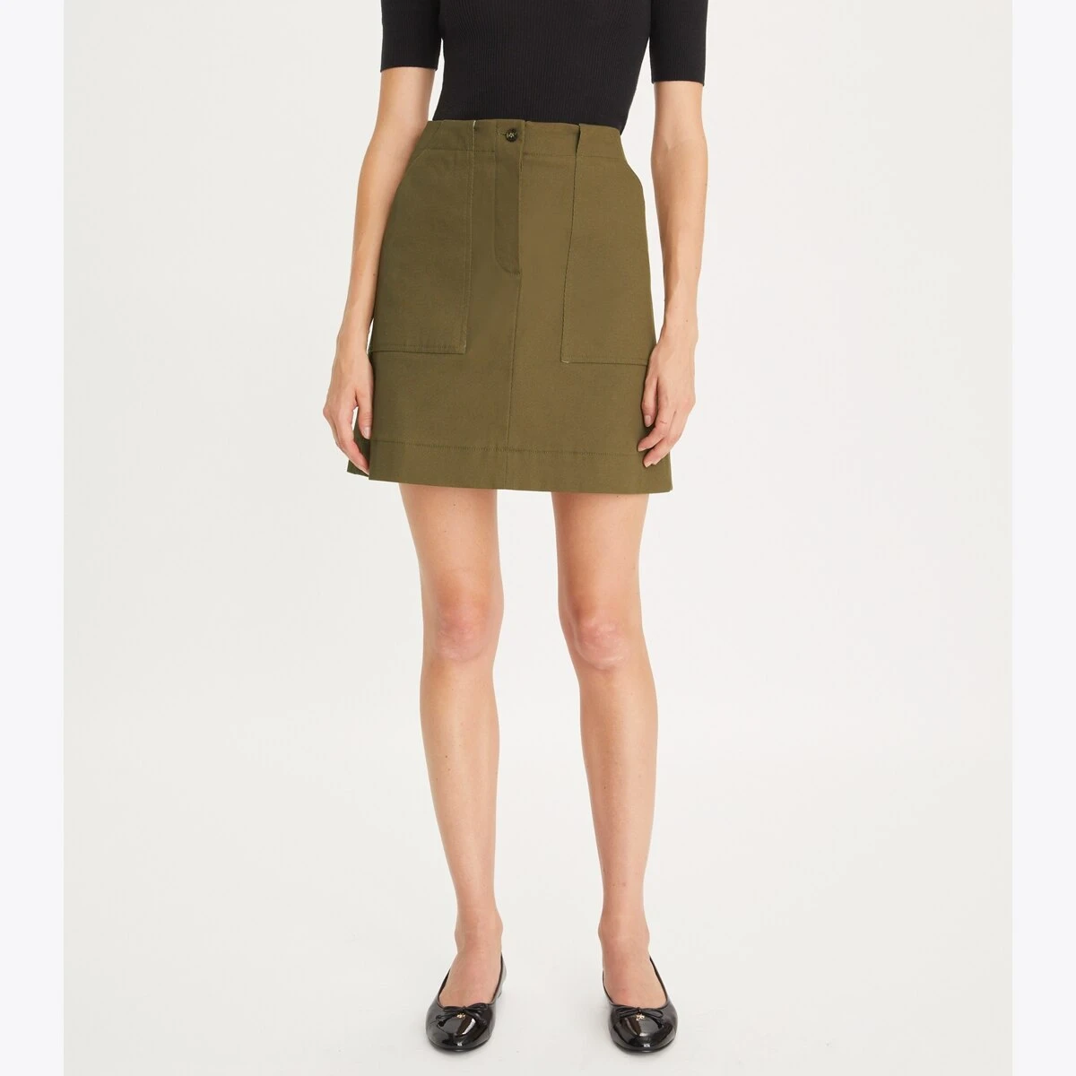 Tory Burch Cotton Twill Skirt 3 Tory Burch Cotton Twill Skirt - Image 3
