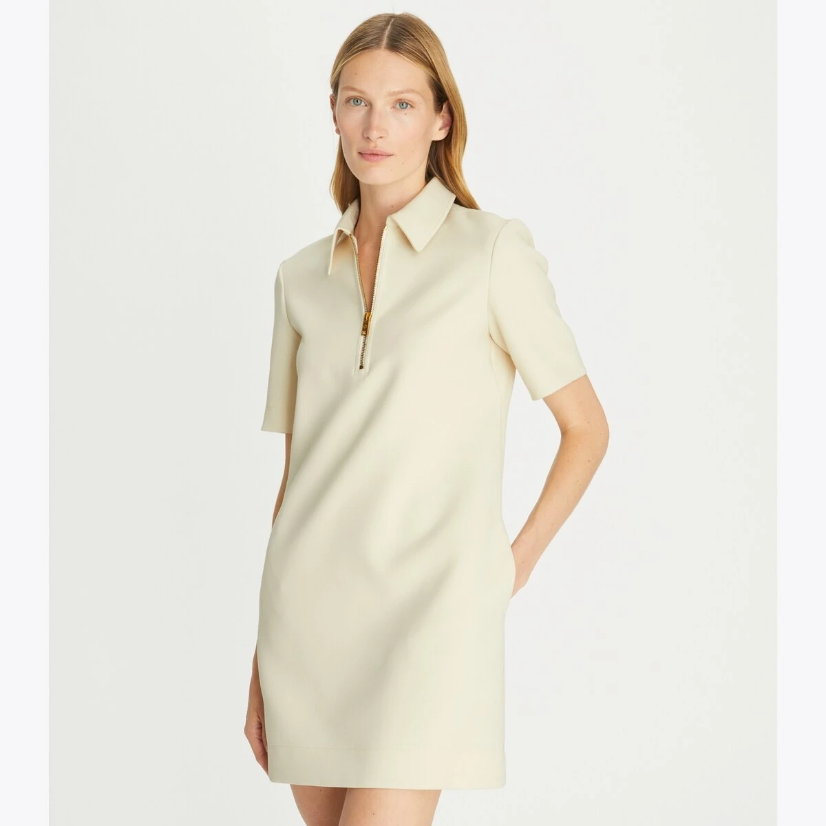 Tory Burch Crepe Polo Dress 1 Tory Burch Crepe Polo Dress
