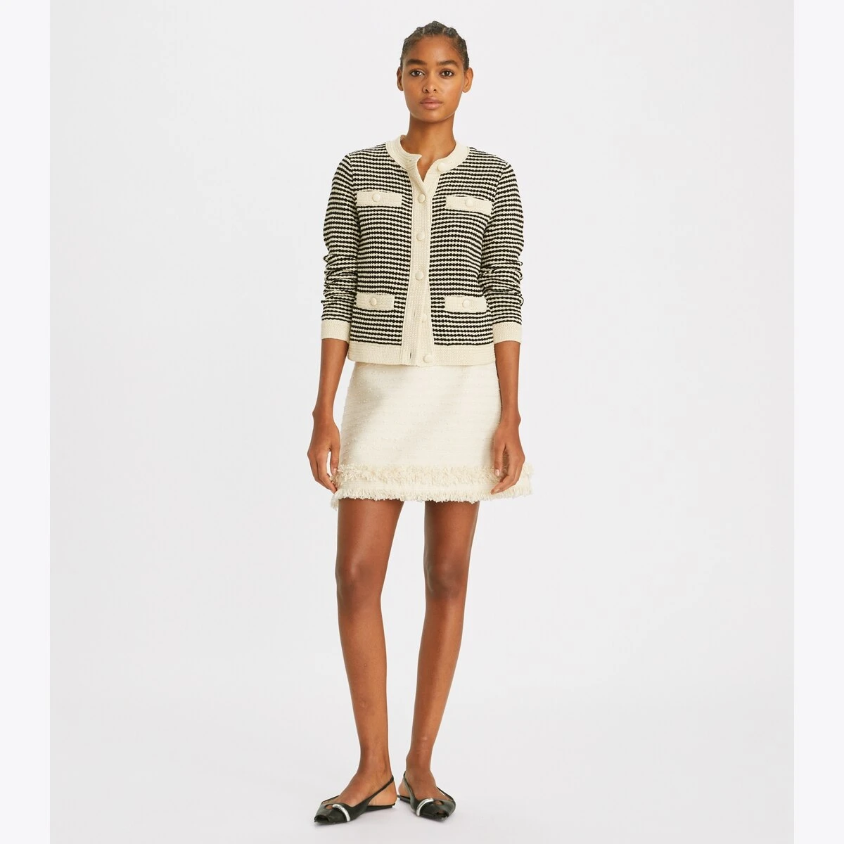 Tory Burch Crochet Kendra Cardigan 1 Tory Burch Crochet Kendra Cardigan