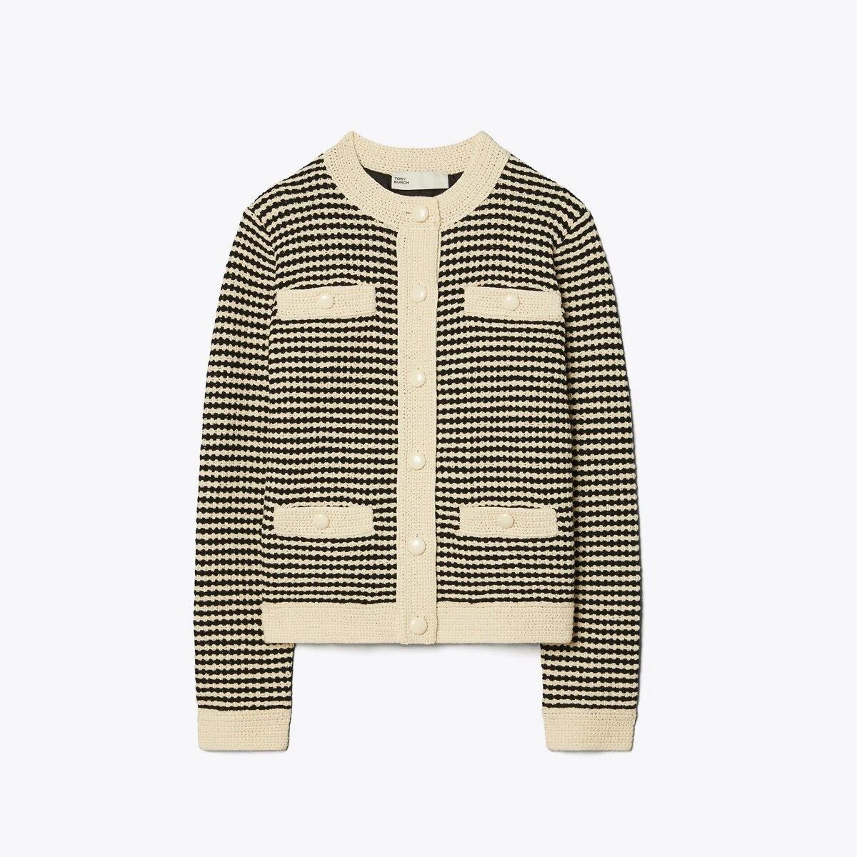 Tory Burch Crochet Kendra Cardigan 3 Tory Burch Crochet Kendra Cardigan - Image 3