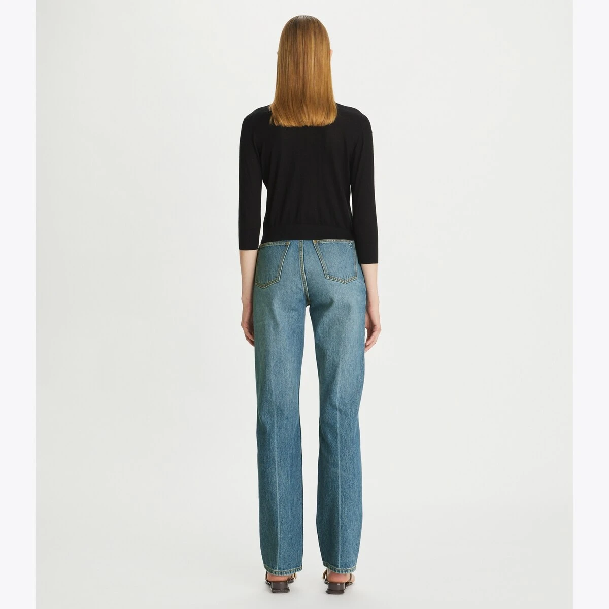 Tory Burch Cropped Cotton Cardigan 3 Tory Burch Cropped Cotton Cardigan - Image 3