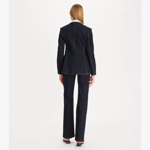 Tory Burch Denim Blazer