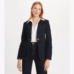Tory Burch Denim Blazer -Tory Burch Sales 2024 Denim20Blazer.TB 152950 422 20230710 OMDET.pdp 1200x1200 1