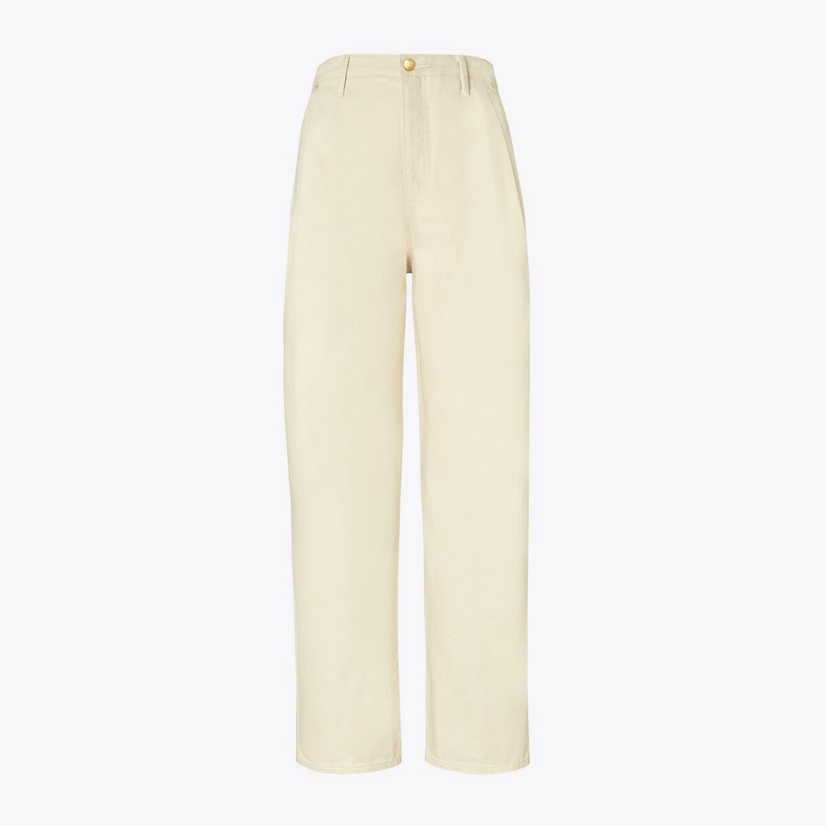 Tory Burch Denim Pleated Pant 4 Tory Burch Denim Pleated Pant - Image 4