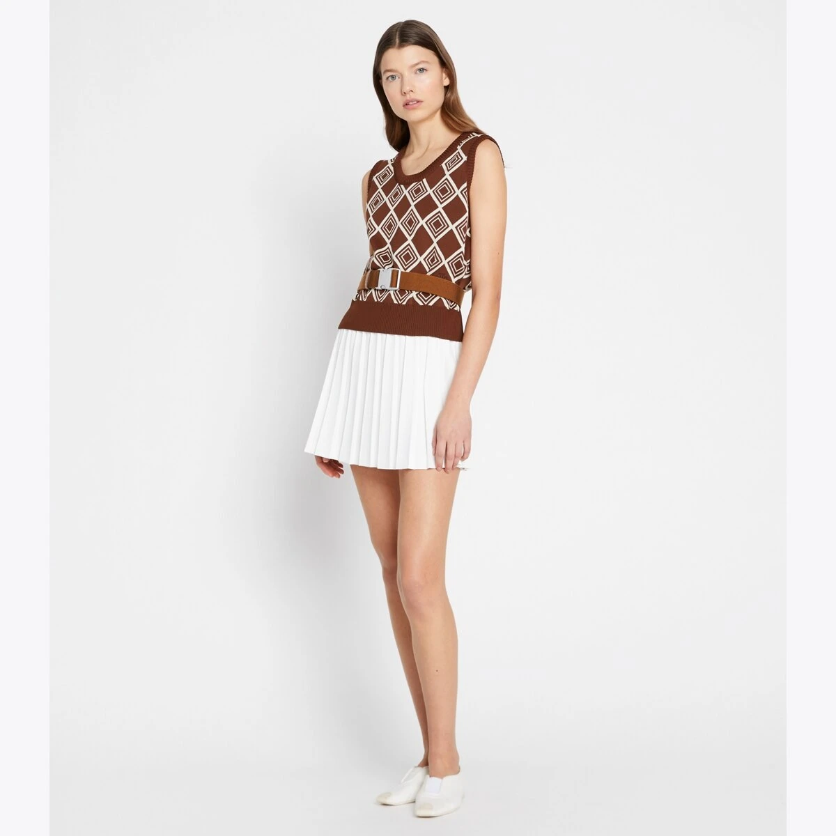 Diamond Jacquard Vest 1 Diamond Jacquard Vest