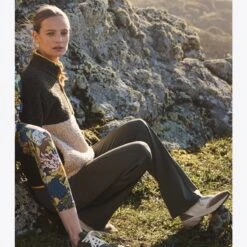 Double Knit Track Pant 23 Double Knit Track Pant -Tory Burch Sales 2024 Double20Knit20Track20Pant.TB Editorial Shoot 20210114 EOMC 112.pdp 1200x1200 1