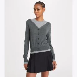 Tory Burch Double Layered Crewneck Cardigan 7 Tory Burch Double Layered Crewneck Cardigan -Tory Burch Sales 2024 Double20Layered20Crewneck20Cardigan.TB 151591 966 20230626 OMDET.pdp 1200x1200 1