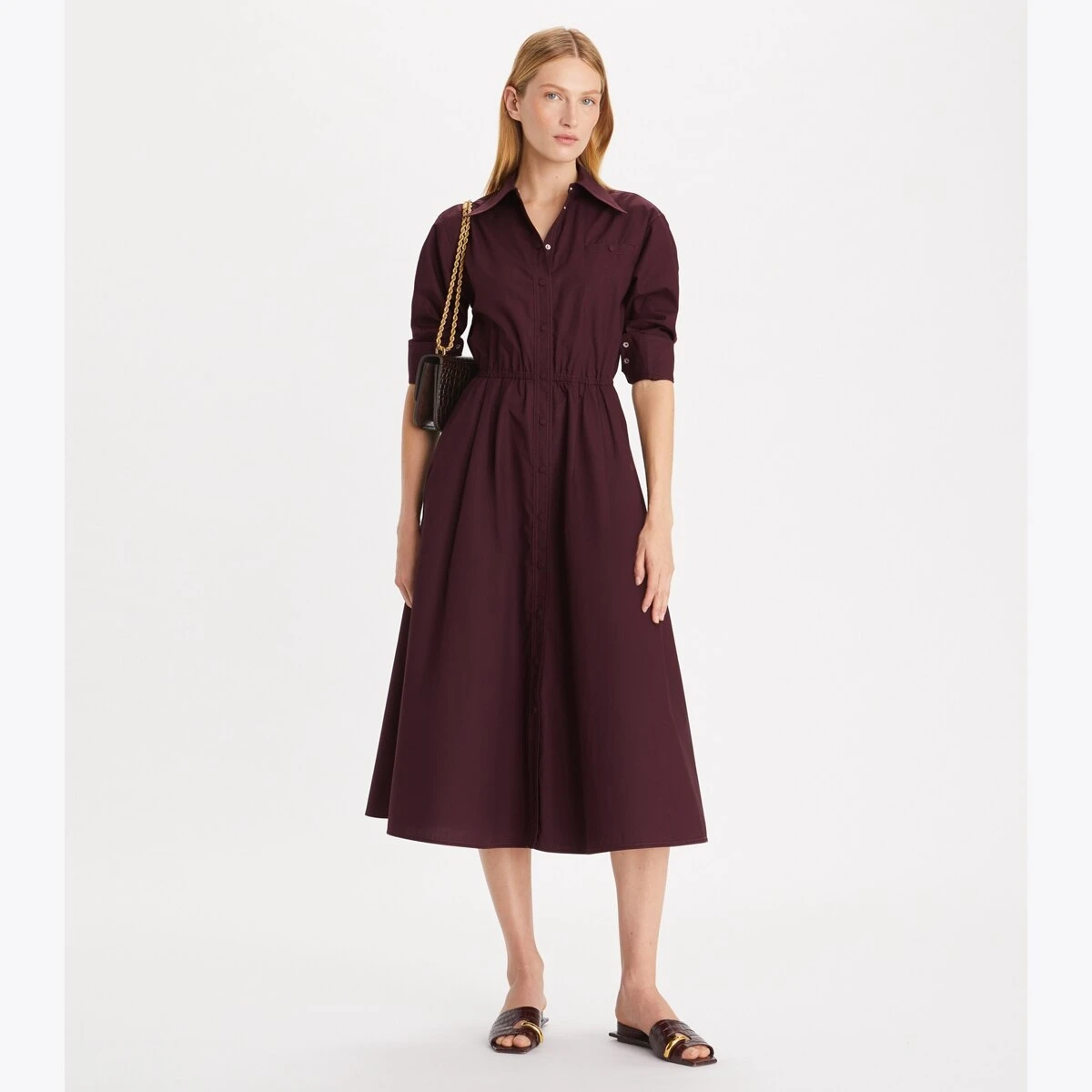 Tory Burch Eleanor Shirtdress 2 Tory Burch Eleanor Shirtdress - Image 2