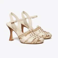 Tory Burch Fisherman Heel Sandal