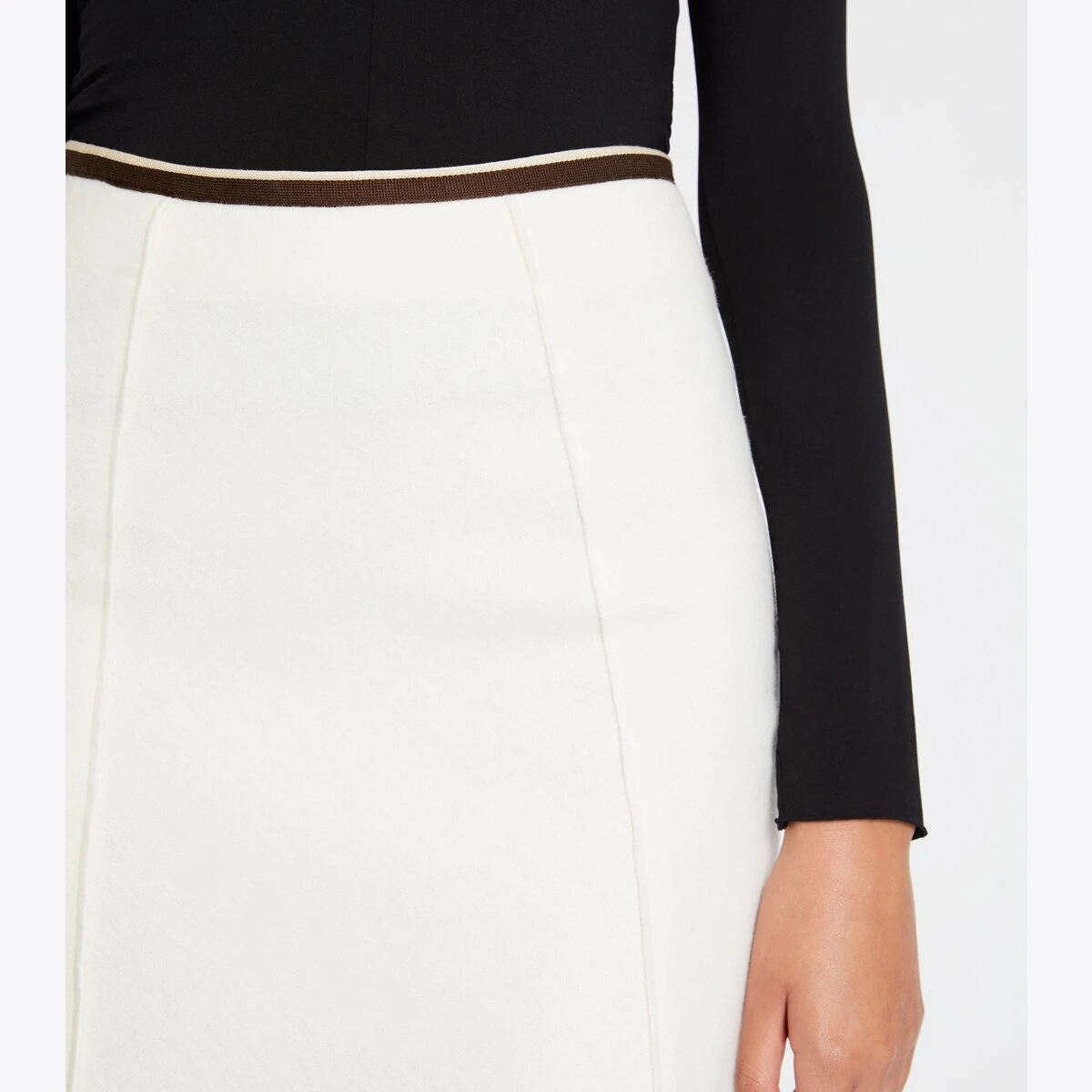 Flared Wool Skirt 2 Flared Wool Skirt - Image 2