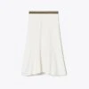 Flared Wool Skirt