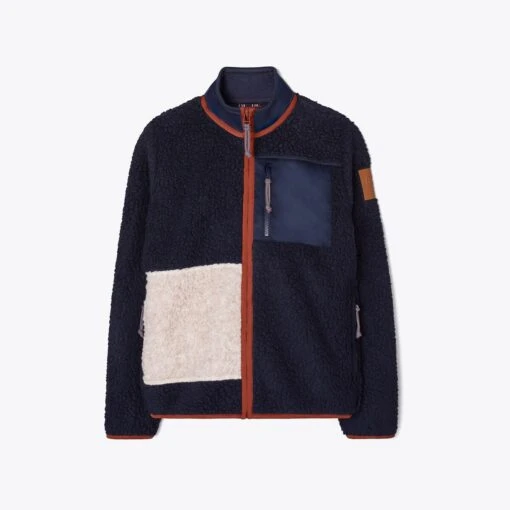 Fleece Colorblock Jacket