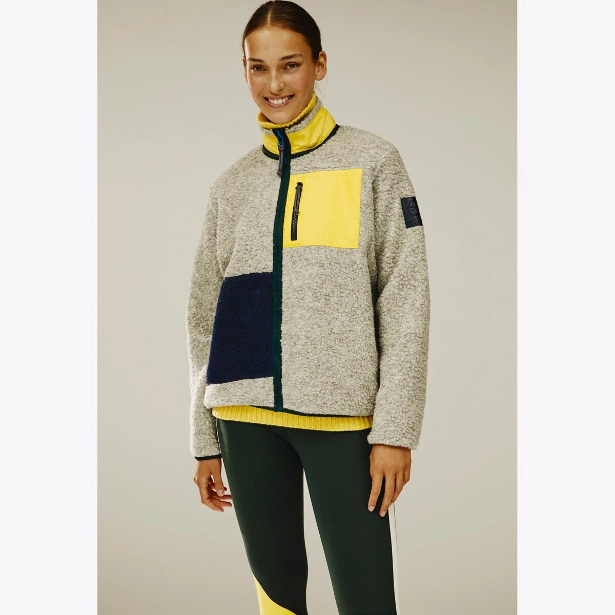 Fleece Colorblock Jacket - Image 2
