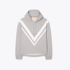 French Terry Chevron Hoodie