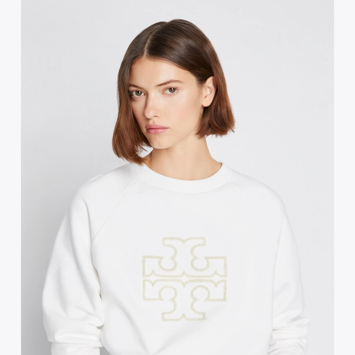 French Terry Raglan Logo Crewneck 4 French Terry Raglan Logo Crewneck - Image 4
