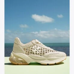 Tory Burch Good Luck Woven Trainer -Tory Burch Sales 2026 Good20Luck20Woven20Trainer.TB Editorial Shoot 20230321 ESLS 003.pdp 1200x1200 1