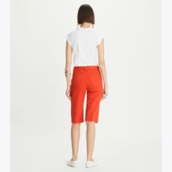 Tory Burch High-Rise Cropped Jeans