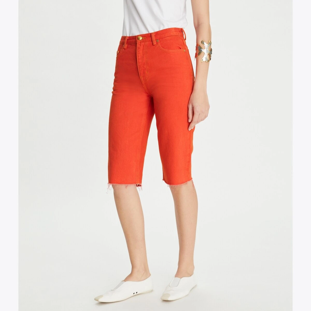 Tory Burch High-Rise Cropped Jeans 2 Tory Burch High-Rise Cropped Jeans - Image 2