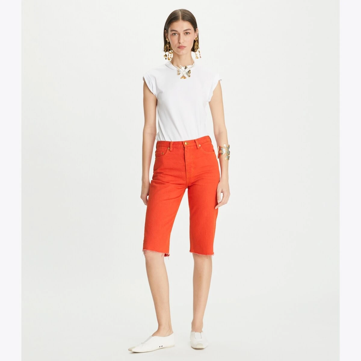 Tory Burch High-Rise Cropped Jeans 8 Tory Burch High-Rise Cropped Jeans - Image 8