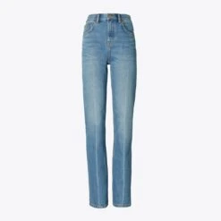 Tory Burch High-Rise Slim Straight Jean 6 Tory Burch High-Rise Slim Straight Jean -Tory Burch Sales 2024 High Rise20Slim20Straight20Jean.TB 147338 415 SLFRO.pdp 1200x1200 1