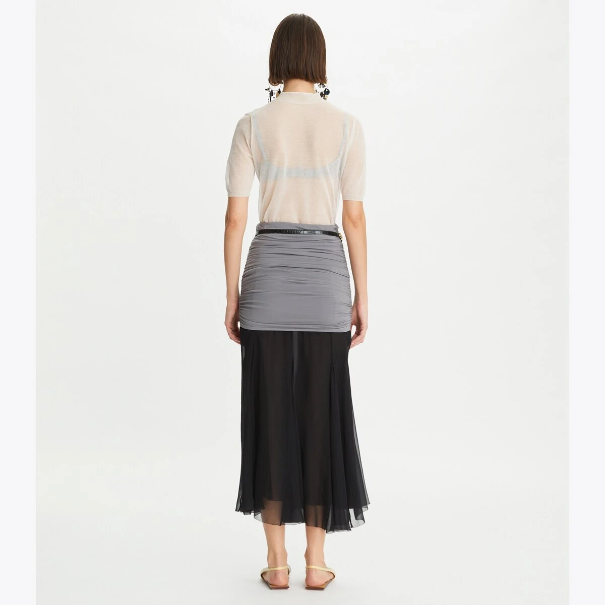 Tory Burch Jersey Chiffon Skirt 8 Tory Burch Jersey Chiffon Skirt - Image 8