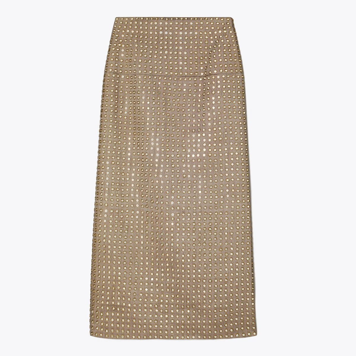 Tory Burch Layered Hand-Done Mirrorwork Skirt 2 Tory Burch Layered Hand-Done Mirrorwork Skirt - Image 2