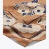 Tory Burch Medallion Floral Double-Sided Silk Neckerchief
