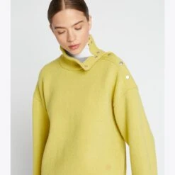 Merino Snap Shoulder Mockneck 9 Merino Snap Shoulder Mockneck -Tory Burch Sales 2024 Merino20Snap20Shoulder20Mockneck.TB 139775 713 20220922 OMADD.pdp 1200x1200 1